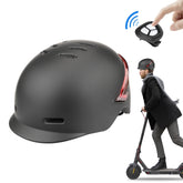 Cycling Helmet Ultralight Bicycle Helmet with Warning Light Remote Control